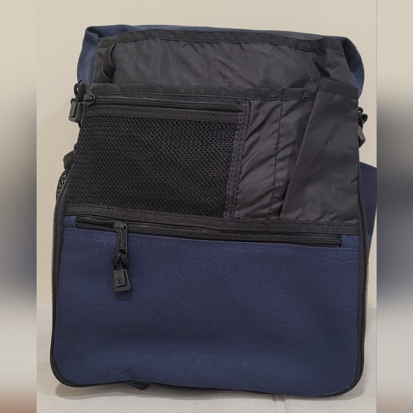 L.L. BEAN NAVY BOOKBAG CARRY-ON BAG - Picture 6 of 10